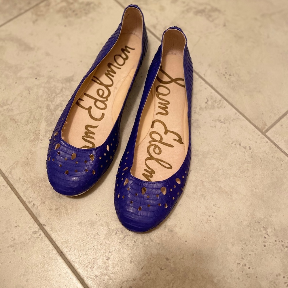 Sam Edelman blue flats